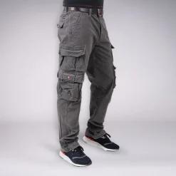 CARGOHOSE KEN OLIV (O. GÜRTEL)