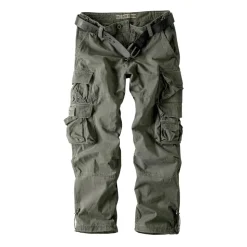 CARGOHOSE KEN OLIV (O. GÜRTEL)