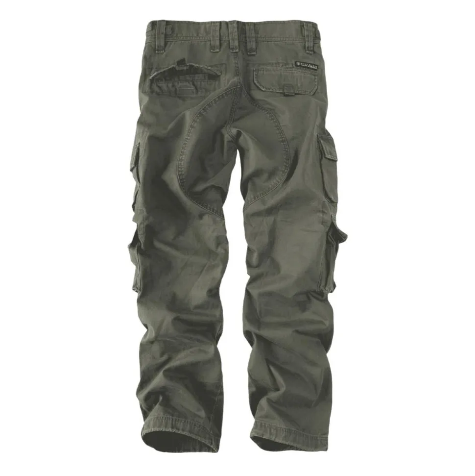 CARGOHOSE KEN OLIV (O. GÜRTEL)