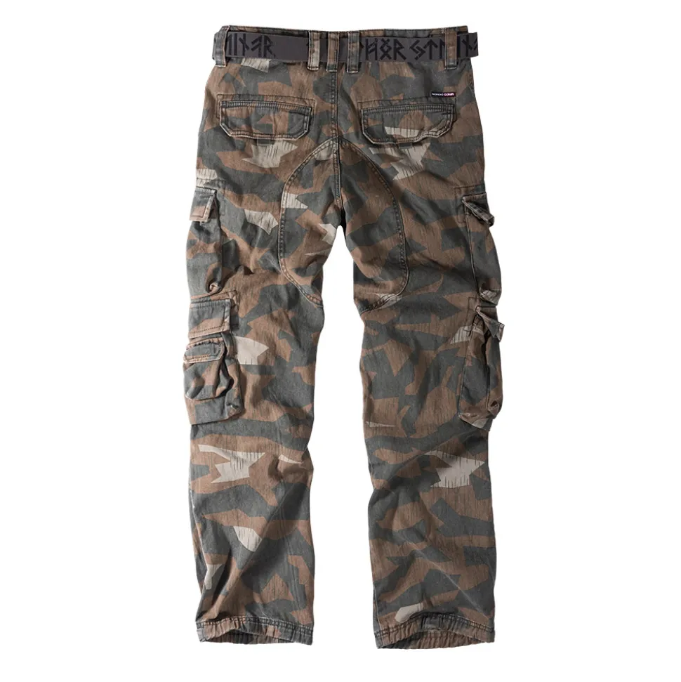 CARGOHOSE KEN OLIV-CAMO (O. GÜRTEL)