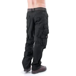 CARGOHOSE KEN SCHWARZ (O. GÜRTEL)