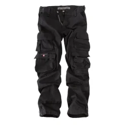 CARGOHOSE KEN SCHWARZ (O. GÜRTEL)