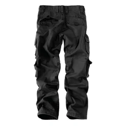 CARGOHOSE KEN SCHWARZ (O. GÜRTEL)