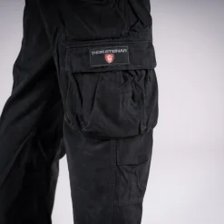 CARGOHOSE KEN SCHWARZ (O. GÜRTEL)