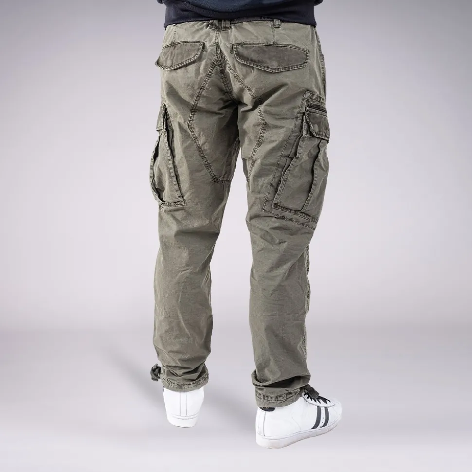 CARGOHOSE LANDO OLIV (O. GÜRTEL)