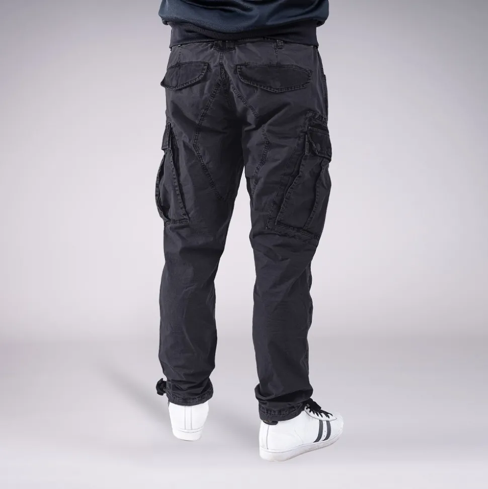 CARGOHOSE LANDO SCHWARZ (O. GÜRTEL)
