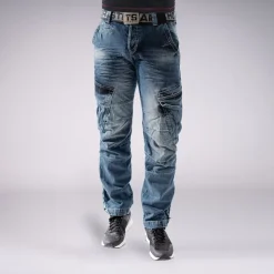 CARGOJEANS STAHLHEIM II DUNKELBLAU (O. GÜRTEL)