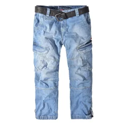 CARGOJEANS STAHLHEIM II DENIM-LIGHTBLUE (O. GÜRTEL)