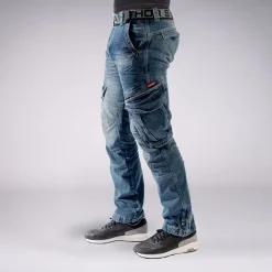 CARGOJEANS STAHLHEIM II DUNKELBLAU (O. GÜRTEL)