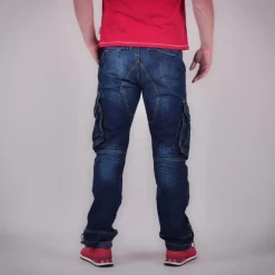 CARGOJEANS STAHLHEIM II DENIM-BLUE (O. GÜRTEL)