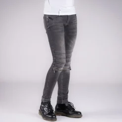 DAMEN JEANS SKARE GRAU