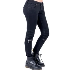 DAMEN JEANS SKARE SCHWARZ