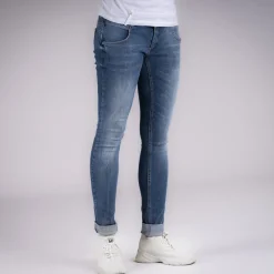 DAMEN JEANS SØNDERA MITTELBLAU