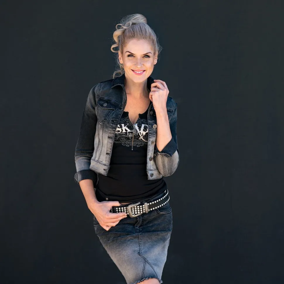 DAMEN JEANSJACKE SKARA