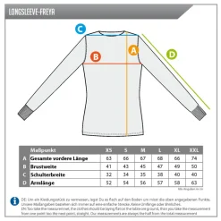 DAMEN LONGSLEEVE FREYA
