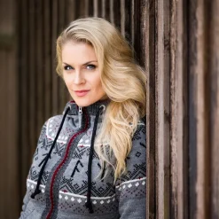 DAMEN STRICKJACKE RUNA