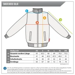 DAMEN SWEATJACKE DILJA