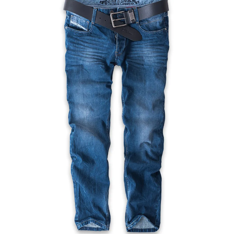 JEANS HALDOR DUNKELBLAU (O. GÜRTEL)