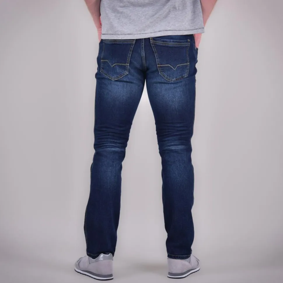 JEANS HALDOR DUNKELBLAU (O. GÜRTEL)