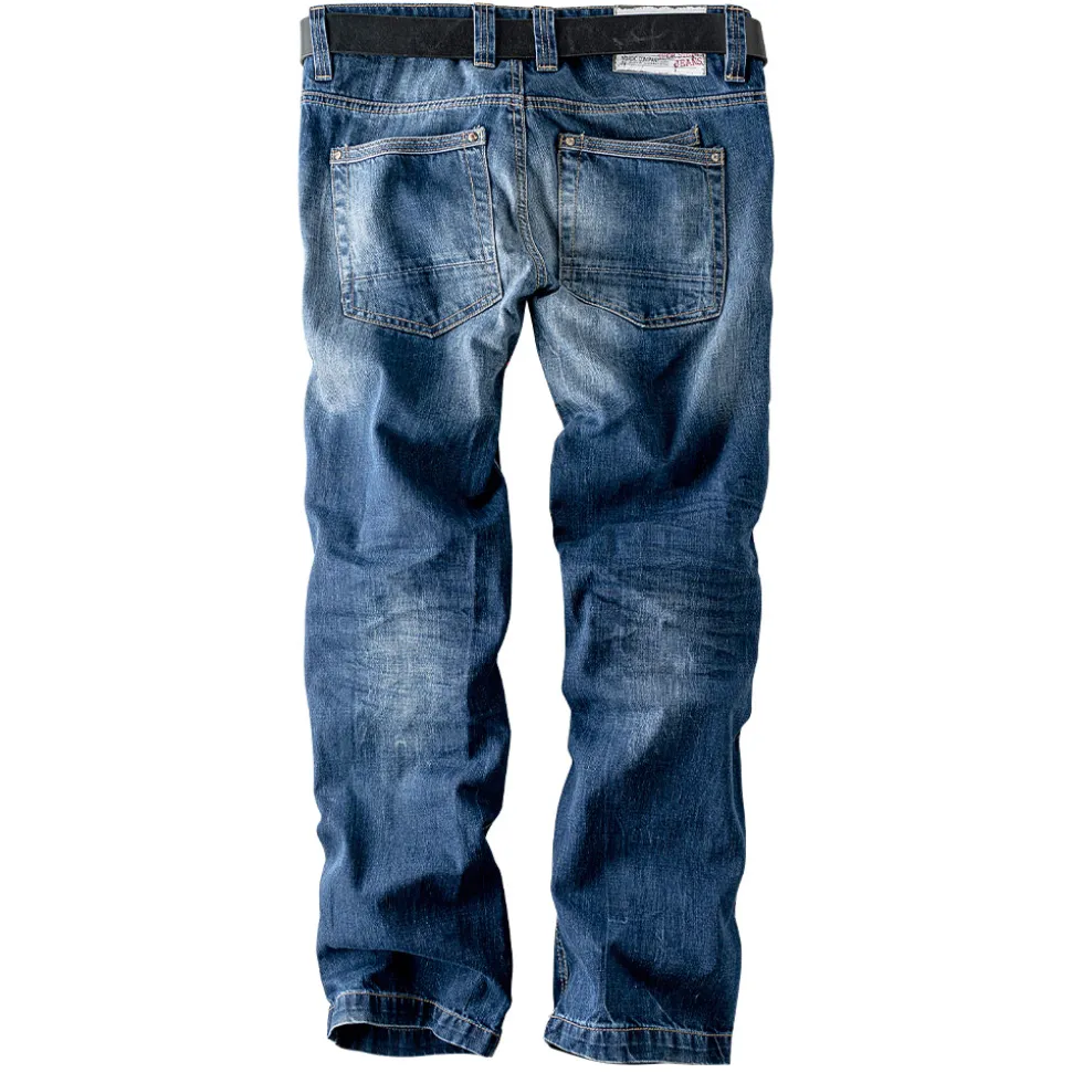 JEANS HARØY DENIM-BLAU (O. GÜRTEL)