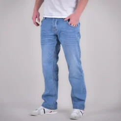 JEANS HARØY DENIM-LIGHTBLUE (O. GÜRTEL)
